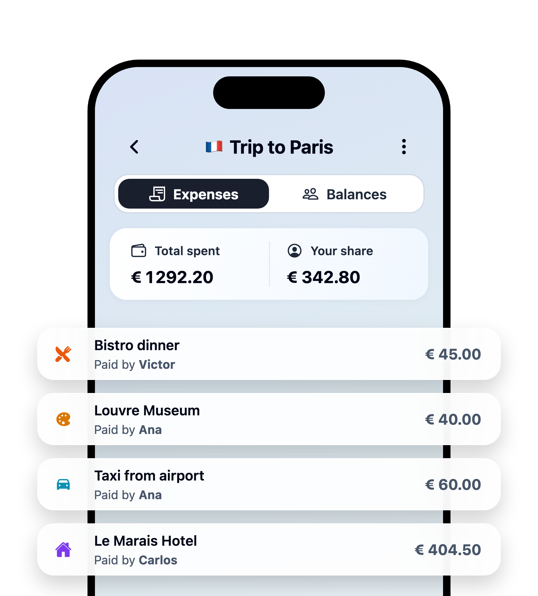 Track Expenses